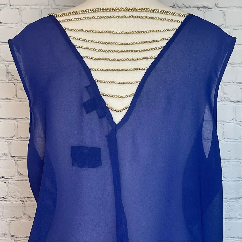 Sheer Tunic Style Top - Picture 3 of 5